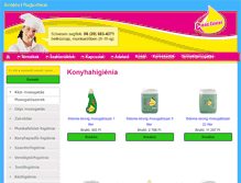 Tablet Screenshot of konyhahigienia.cleancenter.hu