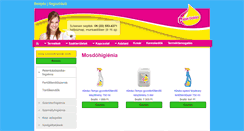 Desktop Screenshot of mosdohigienia.cleancenter.hu